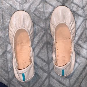 Tieks flats beige size 9